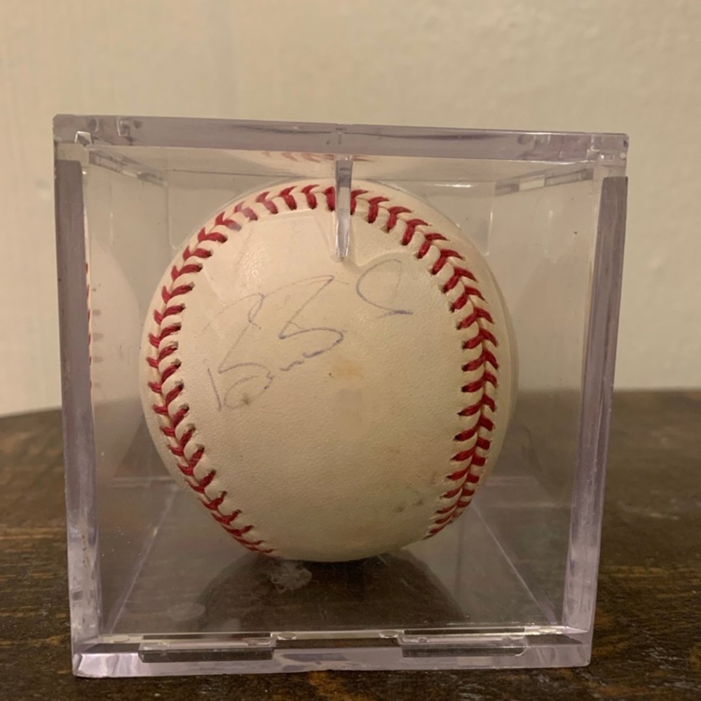 Barry Bonds Autographed Official Major League Baseball
